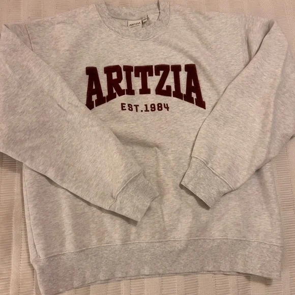 Cozy Sweatfleece Perfect Crew Sweatshirt - Picture 2 of 3